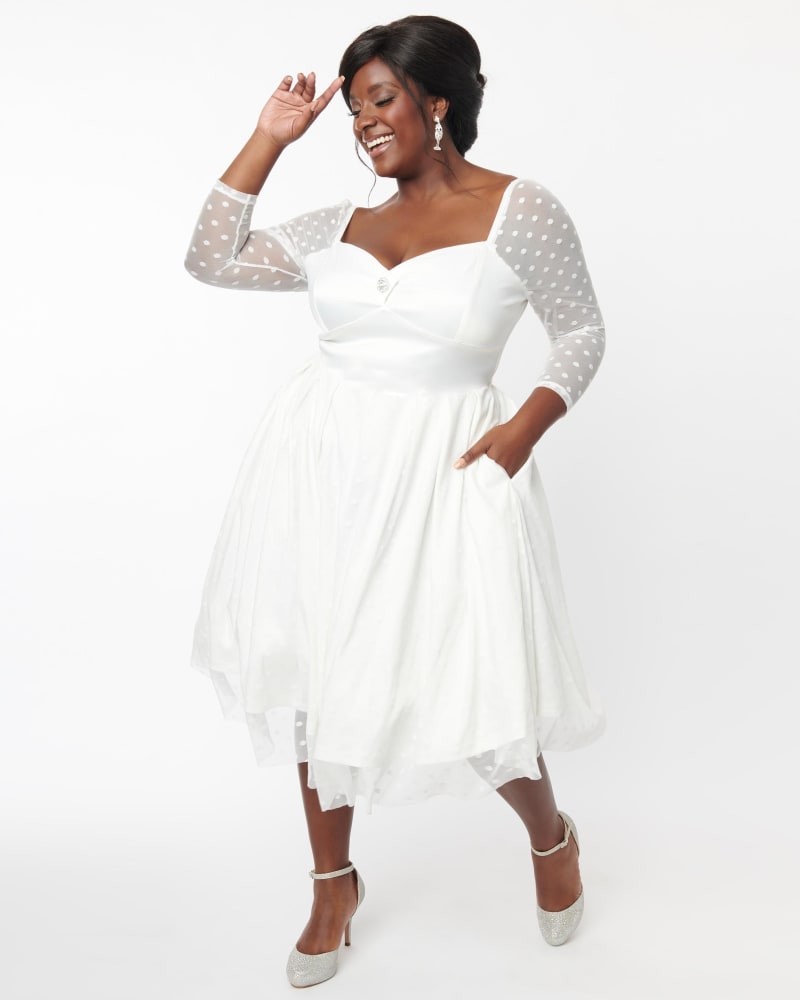 Bridal swing dress cheap